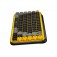 Клавиатура Logitech POP Keys Wireless Mechanical Keyboard With Emoji Keys - BLAST_YELLOW - US INT'L - INTNL