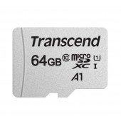 Памет Transcend 64GB microSD w/o adapter UHS-I U1 A1