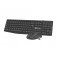 Комплект Natec Set 2 in 1 Keyboard Black Squid + Mouse Wireless US Layout