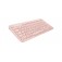 Клавиатура Logitech K380 for Mac Multi-Device Bluetooth Keyboard - US Intl - Rose