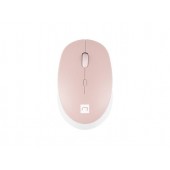 Мишка Natec Mouse Harrier 2, 1600 DPI Bluetooth 5.1 White-Pink