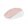 Мишка Natec Mouse Harrier 2, 1600 DPI Bluetooth 5.1 White-Pink