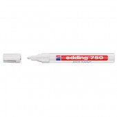 Paint маркер Edding 750 Объл връх 2-4 mm Бял