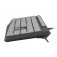 Клавиатура Natec keyboard Nautilus SLIM Black-Grey US layout