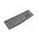 Клавиатура Natec keyboard Nautilus SLIM Black-Grey US layout