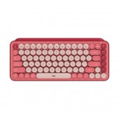 Клавиатура Logitech POP Keys Wireless Mechanical Keyboard With Emoji Keys - HEARTBREAKER_ROSE - US INT'L - INTNL