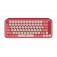 Клавиатура Logitech POP Keys Wireless Mechanical Keyboard With Emoji Keys - HEARTBREAKER_ROSE - US INT'L - INTNL