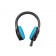 Слушалки Fury Gaming Headset Phantom Black-Blue