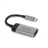 Адаптер Verbatim USB-C to HDMI 4K Adapter - USB 3.1 Gen 1/HDMI 10cm Cable