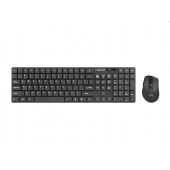 Комплект Natec Set 2 in 1 Keyboard + Mouse Wireless US Layout