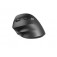 Мишка Natec Vertical Mouse Crake 2  BLUETOOTH 5.2 + 2.4GHZ BLACK 2400dpi, Left handed, black