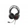 Слушалки Genesis Headset Neon 613 With Microphone RGB Illumination Black