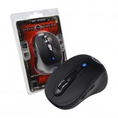 Мишка ROXPOWER ROXOFFICE LK-313 Безжична оптична, USB, Черна