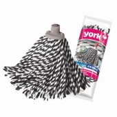 Бърсалка въже York Zebra 160 g, Права резба