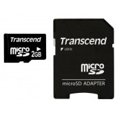 Памет Transcend 2GB micro SD (with adapter)