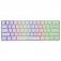 Клавиатура Genesis Mechanical Gaming Keyboard Thor 660 Wireless RGB Backlight White GATERON BROWN