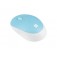 Мишка Natec Mouse Harrier 2, 1600 DPI Bluetooth 5.1 White-Blue