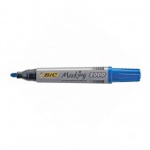 Перманентен маркер Bic 2000 Объл връх 1.7 mm Син