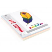 Цветен микс картон Multi Jet Rainbow Наситен, A4 5x25 л. 160 g/m2