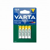 Батерия Varta Power Accu R2U/AAA Презареждаща 800 mAh, 1.2V, 3+1 бр.