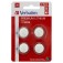 Батерия Verbatim LITHIUM BATTERY CR2016 3V 4 PACK