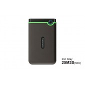 Твърд диск Transcend 4TB, 2.5" Portable HDD, StoreJet M3, Iron Gray