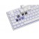 Клавиатура Genesis Gaming Keyboard Thor 404 TKL White RGB Backlight US Layout Brown Switch