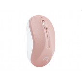 Мишка Natec Mouse Toucan Wireless 1600 DPI Optical Pink-White