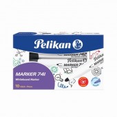 Маркер за бяла дъска Pelikan 409F Объл връх 2 mm Черен