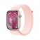 Часовник Apple Watch Series 9 GPS 45mm Pink Aluminium Case with Light Pink Sport Loop