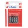 Батерия Verbatim ALKALINE BATTERY AAA 4 PACK (HANGCARD)