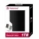 Твърд диск Transcend 1TB StoreJet 2.5" A3, Portable HDD, Black