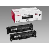 Консуматив Canon CRG-718BK, 2Pk