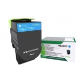 Консуматив Lexmark 71B20C0 CS/CX317, 417, 517 Cyan Return Programme 2.3K Toner Cartridge