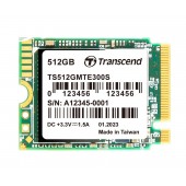 Твърд диск Transcend 512GB, M.2 2230, PCIe Gen3x4, NVMe, 3D TLC, DRAM-less