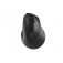 Мишка Natec Vertical Mouse Crake 2  BLUETOOTH 5.2 + 2.4GHZ BLACK 2400dpi, Right handed, black