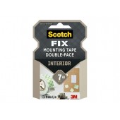 Лепяща лента Scotch Mounting Tape 331915 Монтажна двустранна 19 mm x 1.5 m