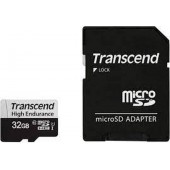 Памет Transcend 32GB micro SD w/ adapter U1, High Endurance