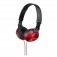 Слушалки Sony Headset MDR-ZX310 red