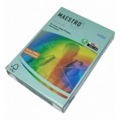 Цветен картон Maestro Color Син пастел, А4, 250 л. 160 g/m2