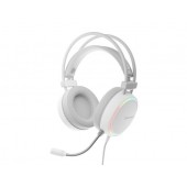 Слушалки Genesis Headset Neon 613 With Microphone RGB Illumination White