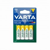 Батерия Varta Power Accu R2U/AA Презареждаща 2100 mAh, 1.2V, 3+1 бр.