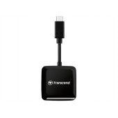 Четец за карти Transcend SD/microSD Card Reader, USB 3.2 Gen 1, Black, Type C