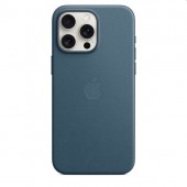 Калъф Apple iPhone 15 Pro Max FineWoven Case with MagSafe - Pacific Blue