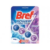 Ароматизатор за тоалетна Bref WC Power Activ Блокче, комплект 50 g, Lavender