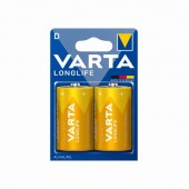 Батерия Varta Longlife LR20/D Алкална, 1.5V, 2 бр.