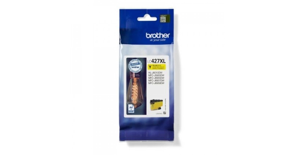 Консуматив Brother LC-427XLY Yellow Ink Cartridge