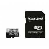 Памет Transcend 128GB microSD with adapter UHS-I U3 A2