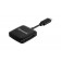 Четец за карти Transcend SD/microSD Card Reader, USB 3.2 Gen 1, Black, Type C