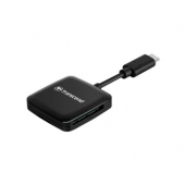 Четец за карти Transcend SD/microSD Card Reader, USB 3.2 Gen 1, Black, Type C